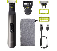 Philips Shaver QP6552/30 / OneBlade Pro 360 Face+Body mit Tasche Black on Green