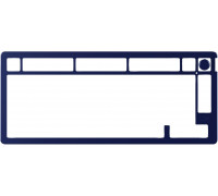 HyperX Alloy Rise 75 Top Plate Navy Blue