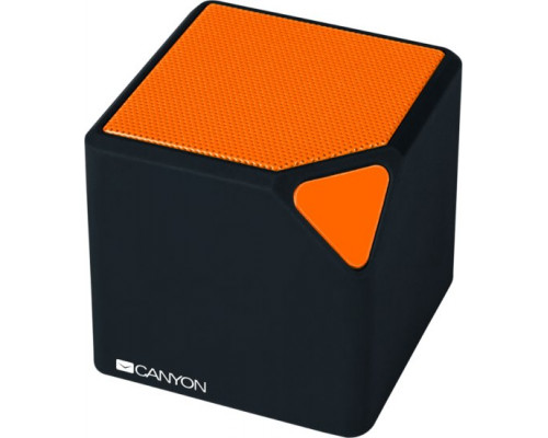 Canyon Ultra Compact Portable Bluetooth V4.2+EDR Speaker Black-Orange