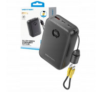 Vention 20000mAh 2 x USB-C 1x USB-A ar displeju 22.5W black