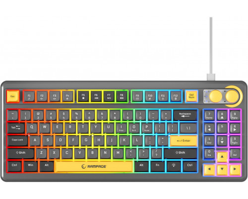 Rampage klawiatura membranowa CYCLONE
