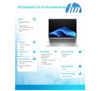 hp inc. Notebook EliteBook 6 G1i  U7-265U 512GB/16GB/W11P/13.3 C51HBET