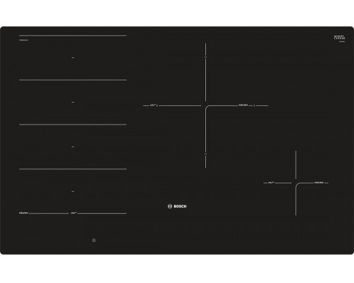 Įmontuojama indukcinė kaitlentė Bosch PXE801DC1E, 80cm