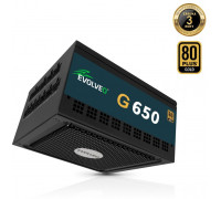 EVOLVEO G650 zdroj 650W, 80+ GOLD, ATX 3.1, aPFC, 140 mm ventilátor