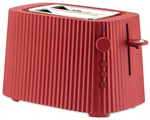 Toaster Alessi Plisse Red