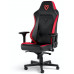 noblechairs NBL-HRO-PU-MSE fotel do gry Fotel dla gracza Obite siedzisko Czarny, Czerwony