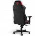 noblechairs NBL-HRO-PU-MSE fotel do gry Fotel dla gracza Obite siedzisko Czarny, Czerwony