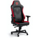 noblechairs NBL-HRO-PU-MSE fotel do gry Fotel dla gracza Obite siedzisko Czarny, Czerwony