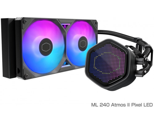 CoolerMaster WAK MasterLiquid 240 Atmos II Pixel LCD