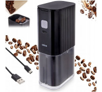 Młynek do Kawy Elektryczny 16 cm USB C Regulacja Ceramiczny ORION