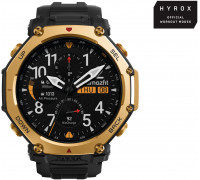 Smartwatch Amazfit T-Rex 3 Pro 3,81 cm (1.5") AMOLED 48 mm Cyfrowy 480 x 480 px Ekran dotykowy Gold Wi-Fi GPS