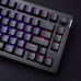 HyperX Alloy Rise 75 -pelinappaimisto HyperX Linear -kytkimet musta