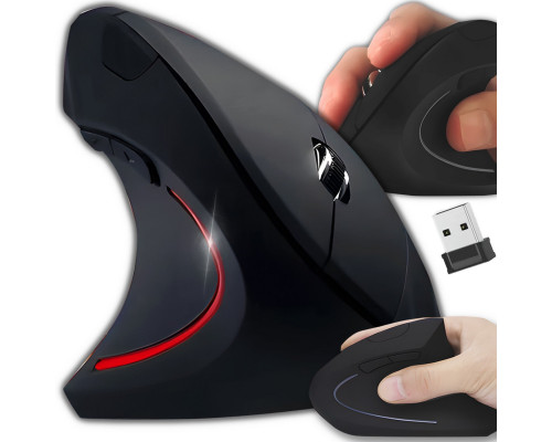 Myszka wertykalna RENEW FORCE pionowa MYSZ ergonomiczna CICHA BM-210