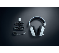 Razer BlackShark V3 Pro Zestaw słuchawkowy Przewodowy i Bezprzewodowy Opaska na głowę Gaming USB Typu-A Bluetooth Biały