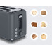 AENO 2-slice toaster TS1, 1000W, 7 toasting stages, extra toasting, grey