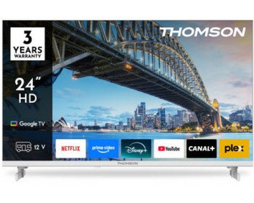 Thomson 24HG2S15CW - Google TV 24" HD Biały 12V