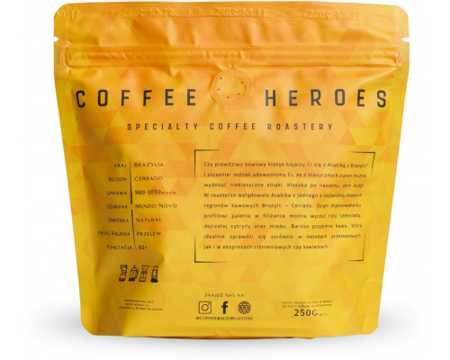 Coffee Heroes Roastery Brazylia Cerrado Filter 250g