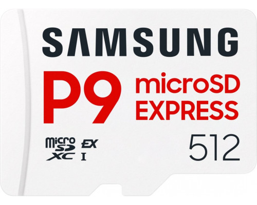 SD  Samsung SD MicroSD Card 512GB P9 Express retail