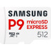 SD  Samsung SD MicroSD Card 512GB P9 Express retail