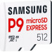 SD  Samsung SD MicroSD Card 512GB P9 Express retail