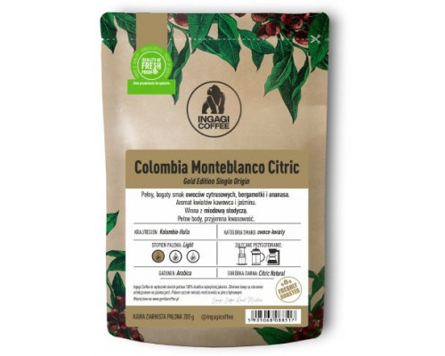 Ingagi Colombia Monteblanco Citric 100 g