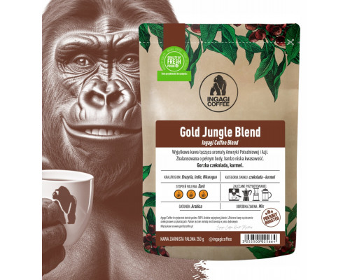 Ingagi Coffee Gold Jungle Blend 250g