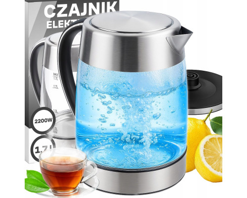 Retoo elektryczny OR1302 2200 W 1,7 l bezbarwny