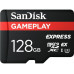 SD  SanDisk GamePlay MicroSDXC 128 GB Class 10 UHS-I/U3 V30 (SDSQXFN-128G-GN6GN)