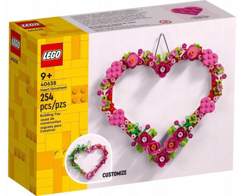 LEGO 40638 - Pozostałe serie - Ozdoba w kształcie serca