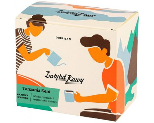 Instytut Kawy Drip Bag Tanzania Kent 10x12g