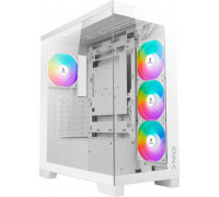 Azza Cove 570W ATX 270° Szkło White (CSAZ-570W)