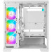 Azza Cove 570W ATX 270° Szkło White (CSAZ-570W)