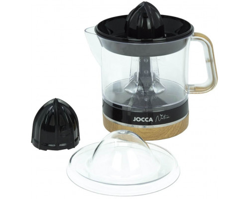 Jocca Elektryczna sokowirówka do cytrusów 0.7l czarna/z drewnianymi detalami