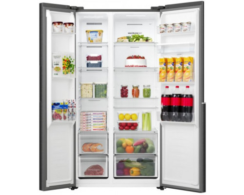 Gorenje Fridge/freezer NRS917E41BXWD Side by Side
