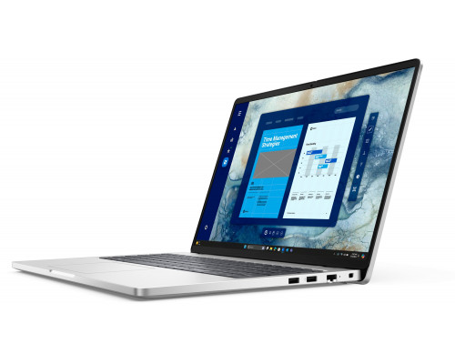 Laptop Dell Pro 16 PC16250 Intel Core Ultra 5 235U Laptop 40,6 cm (16") Full HD+ 16 GB DDR5-SDRAM 512 GB SSD Wi-Fi 6E (802.11ax) Windows 11 Pro Amerykański międzynarodowy Platyna, Srebrny