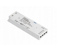 LED SLIM EASY CLICK 12V,60W, input 220-240VAC, IP20, wym.190x62x21(23) mm, 6 wbudowanych gniazd mini amp i przewód