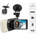 REJESTRATOR JAZDY KAMERA FULL HD PRZÓD TYŁ COFANIA WIDEOREJESTRATOR SD 32GB