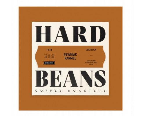 Hard Beans Coffee Pewniak Karmel Filtr 250g