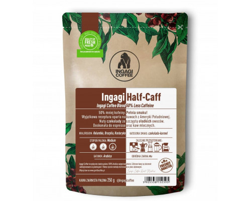 Ingagi Coffee Half-Caff 1kg