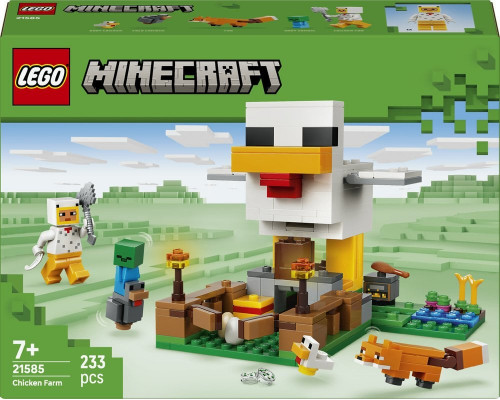 LEGO Minecraft Farma kurczaków (21585)