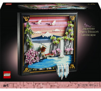 LEGO ART Japoński krajobraz z kwitnącą wiśnią (31218)