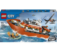 LEGO City Łódź ratunkowa i helikopter (60504)
