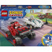 LEGO Sonic Silver w samochodzie kontra Knuckles w monster trucku (77118)