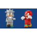 LEGO Sonic Silver w samochodzie kontra Knuckles w monster trucku (77118)