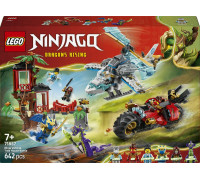 LEGO Ninjago Bitwa ninja: domek na drzewie z pojazdami (71857)