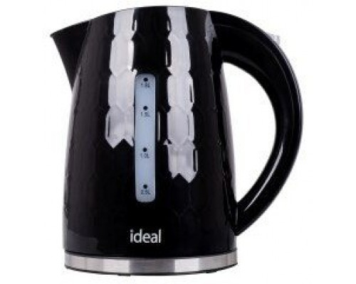 IDEAL CZAJNIK 1 8 L MOC 1500 W CZARNY POŁYSK IK112