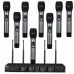 DNA RV-8 zestaw bezprzewodowy 8x bateryjny mikrofo