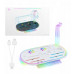 Station Ładująca Rgb + Organiwith er For Nintenfor Switch 2 Ns 2 Joy-con Pro Pad / Jys-ns2322-v1 / White