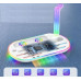 Station Ładująca Rgb + Organiwith er For Nintenfor Switch 2 Ns 2 Joy-con Pro Pad / Jys-ns2322-v1 / White