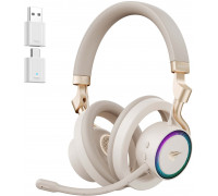 Havit Fuxi-H8 - bezprzewodowe słuchawki gaming (złote)